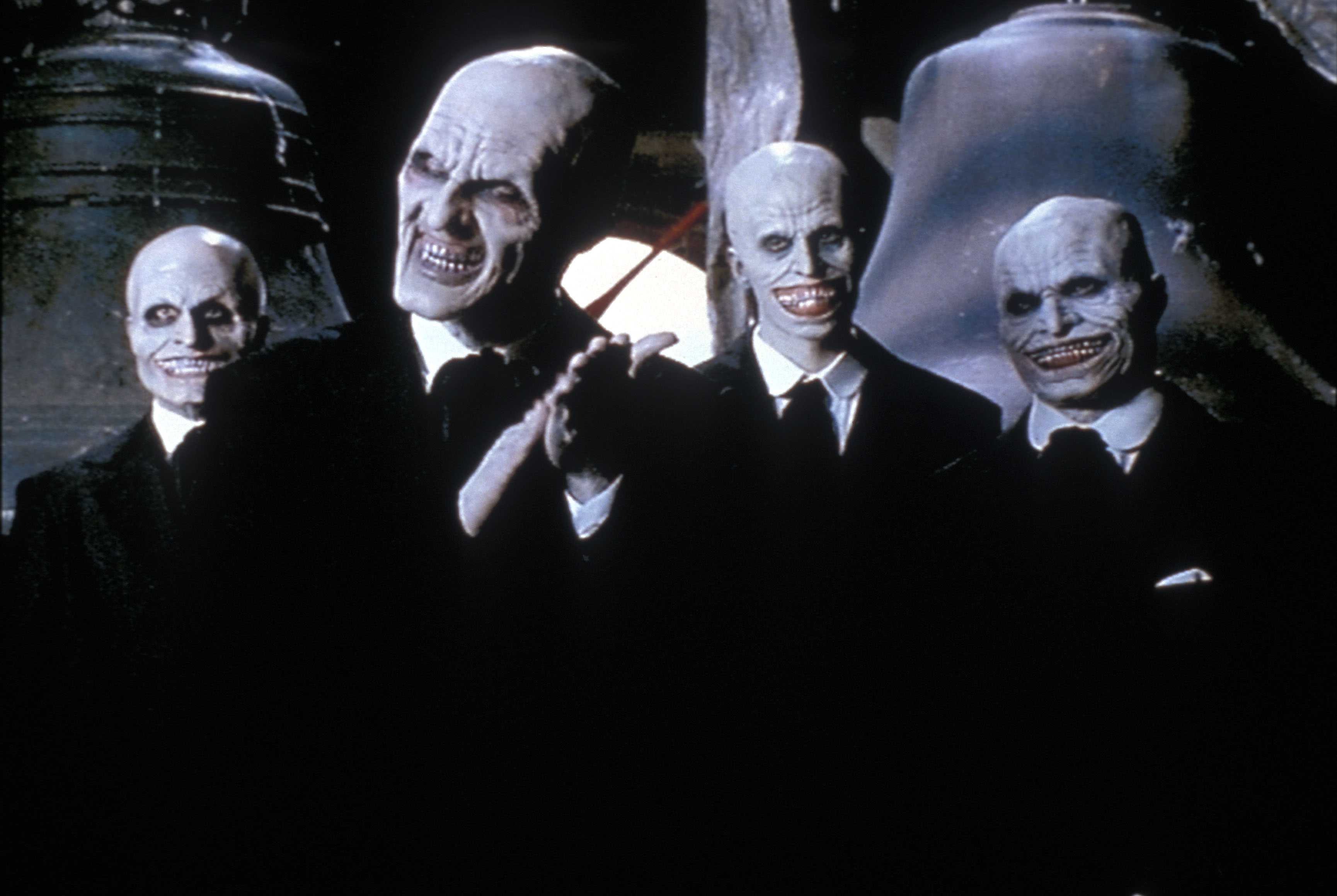 Doug Jones clapping as The Gentleman in Buffy The Vampire Slayer